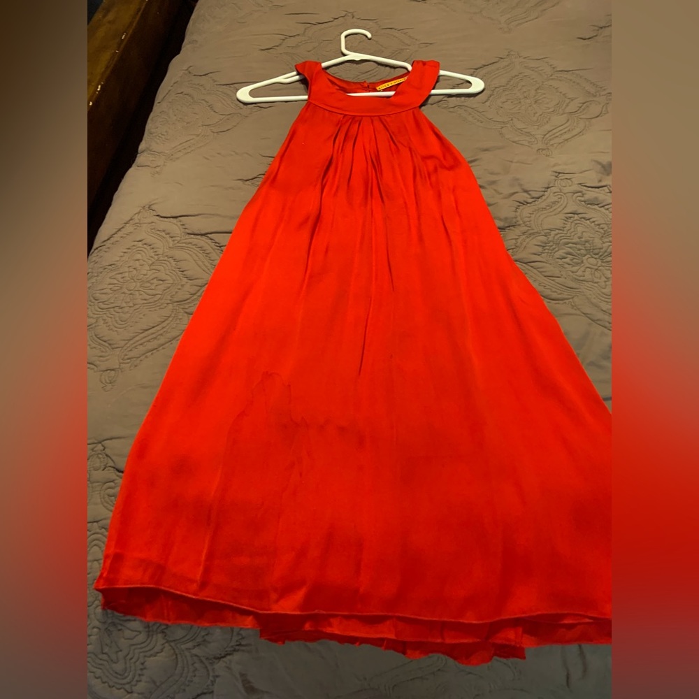 Women’s silk, Alice and Olivia, mini dress.